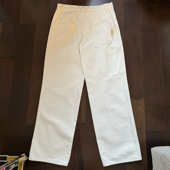 NEW Bottega Veneta Pre-Fall 2020 Straight Leg Carpenter Jeans, Size IT 42 - Picture 7 of 8